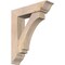 Ekena Millwork Imperial Traditional Smooth Bracket w/ Offset Brace, Douglas Fir, 7 1/2"W x 30"D x 36"H BKT0806X30X36IMP01SDF - alternate 1